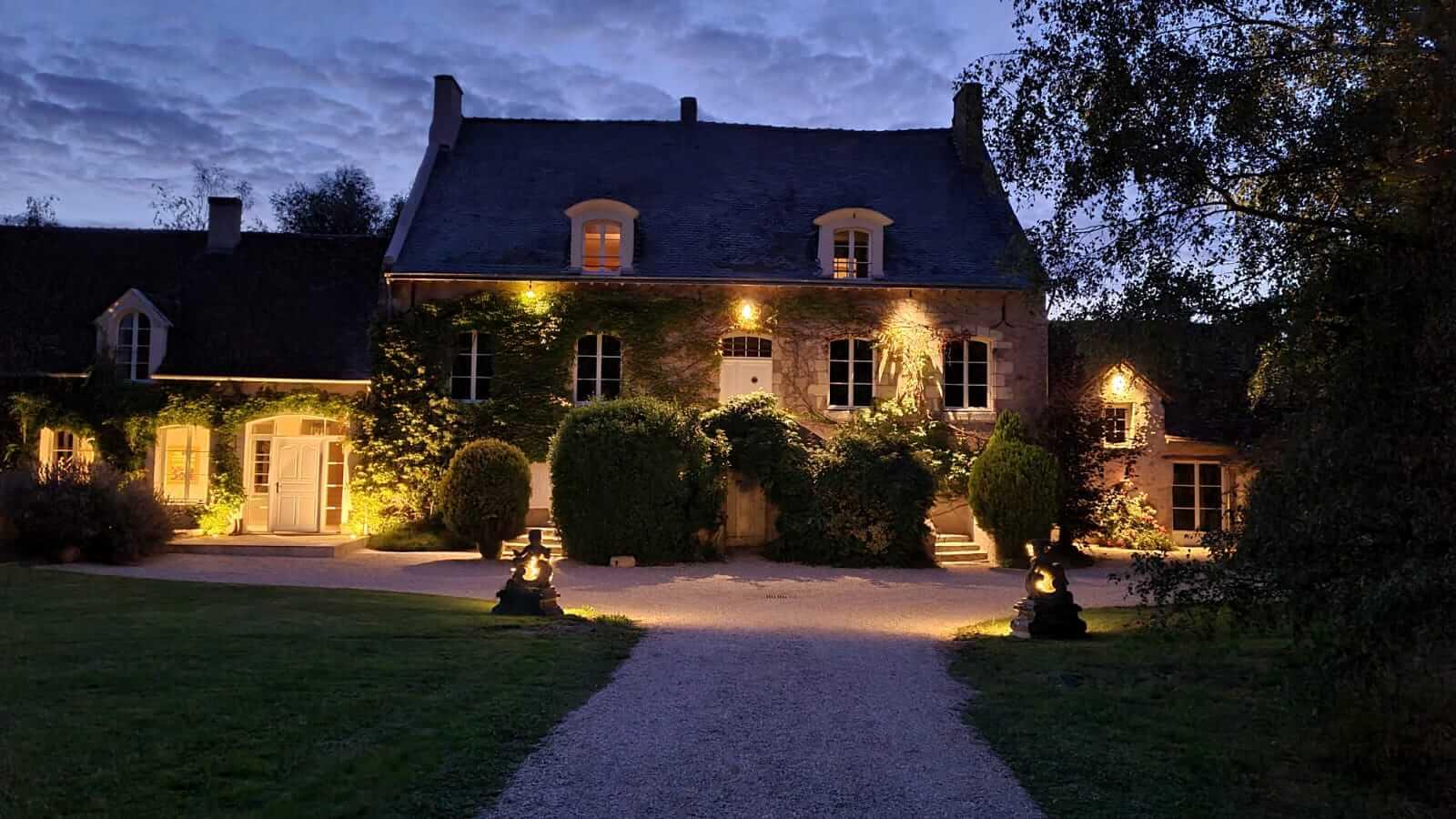 Domaine De La Blonnerie Panzió Feings Kültér fotó