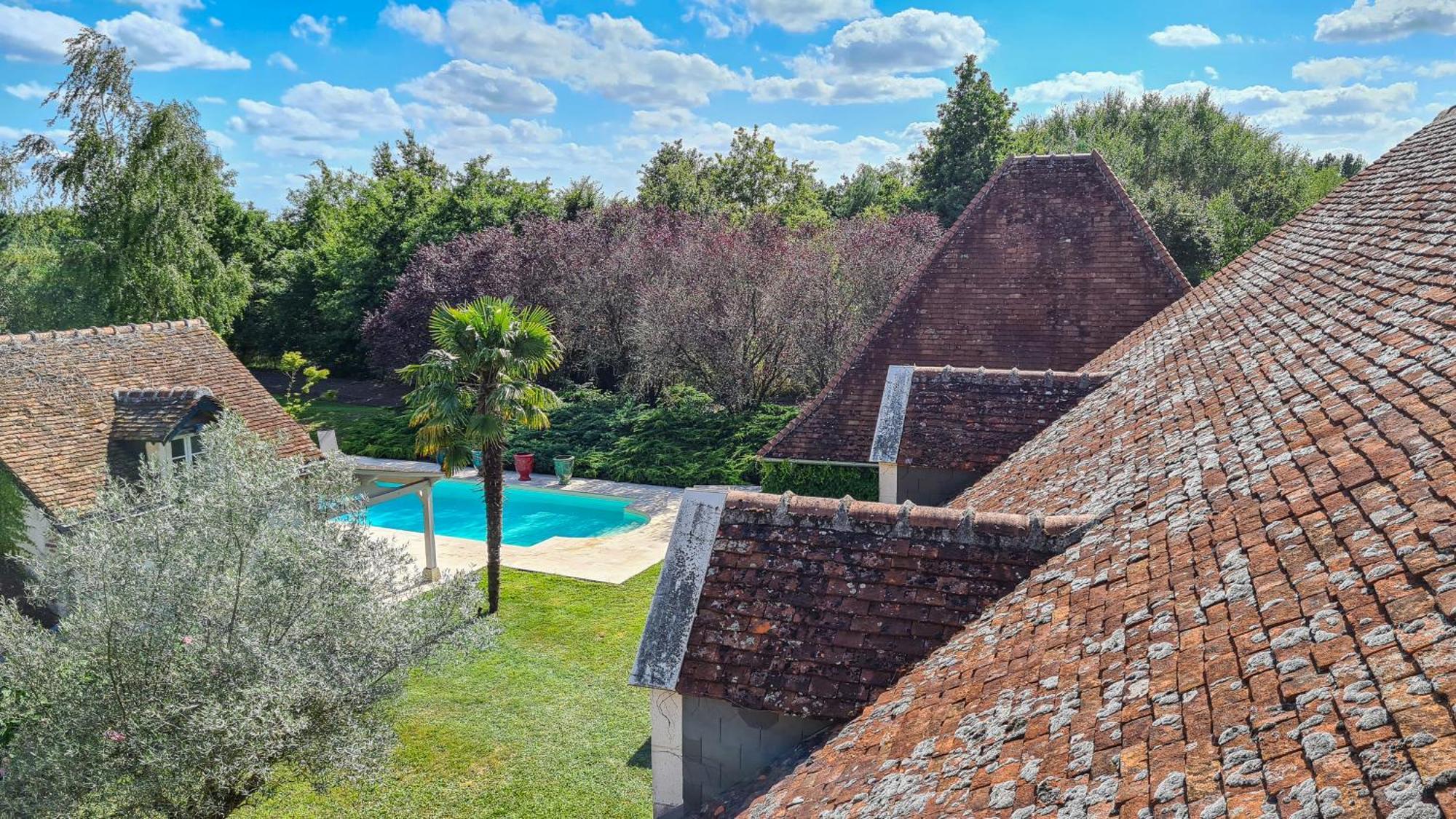 Domaine De La Blonnerie Panzió Feings Kültér fotó