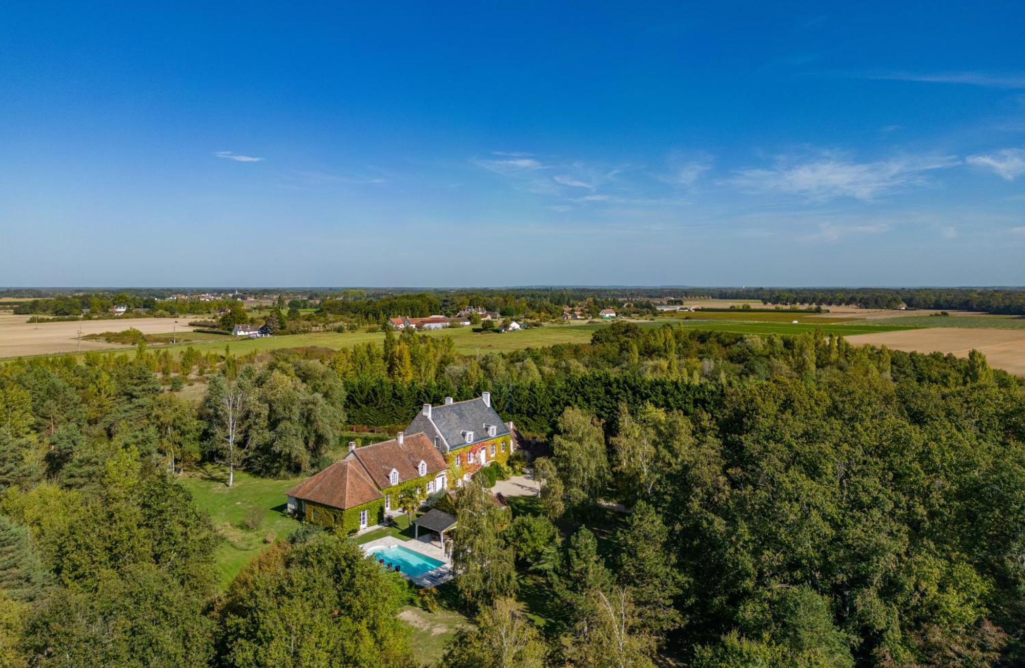 Domaine De La Blonnerie Panzió Feings Kültér fotó